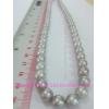 Mid-length Grey Pearl Necklace: สร้อยไข่มุกเม็ดใหญ่ ขนาด 6 มม