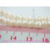 Small White Pearl Necklace with Grape Pendant: สร้อยไข่มุกกลมเกรด A จี้องุ่น
