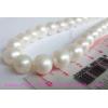 Large, Round White Pearl Necklace: สร้อยคอมุกเม็ดกลมใหญ่ ขนาด8mm