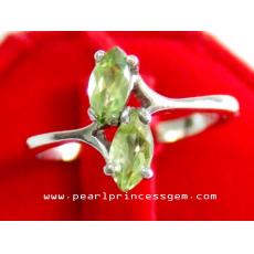 Peridot Ring : แหวนพลอยเขียวเพอริดอท