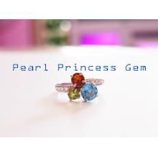 Multicolor Gemstones Rings : แหวนพลอยหลากสี