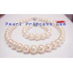 10MM White Pearl Set: ชุดไข่มุกสีขาวประกายเงางาม