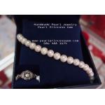 Simply Style White Pearl Bracelet:สร้อยข้อมือไข่มุกแท้สีขาว