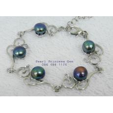 Colorful Pearl Bracelet:สร้อยข้อมือไข่มุกแท้สีสันสดใส