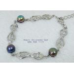 Colorful Pearl Bracelet:สร้อยข้อมือไข่มุกแท้สีสันสดใส