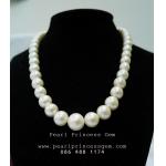 Grading Size Pearl Necklace:สร้อยคอไข่มุกแท้ไล่ขนาด