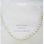 Grading Size Pearl Necklace:สร้อยคอไข่มุกแท้ไล่ขนาด