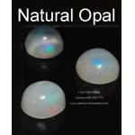 พลอยโอปอลแท้ธรรมชาติ:Natural Opal ซื้อ2แถม 1