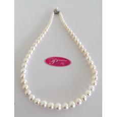 Grading Size Pearl Necklace: สร้อยคอไข่มุกแท้ไล่ขนาด