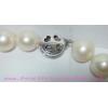 Large, Round White Pearl Necklace: สร้อยไข่มุกเม็ดใหญ่ ขนาด 11 มม 