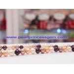 4 Colors Pearl Necklace: สร้อยคอไข่มุกแท้ 4 สี
