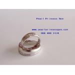 Couple Ring:แหวนคู่ทองขาวฝังเพชร