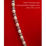 Princess Pearl Set:ชุดไข่มุกแท้ลายดอกพิกุล