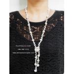 Natural Look Pearl Necklace:สร้อยคอไข่มุกแท้รูปร่างธรรมชาติ