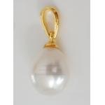 White Pearl Pendant:จี้ไข่มุกแท้สีขาว(YG)