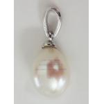 White Pearl Pendant:จี้ไข่มุกแท้สีขาว(WG)