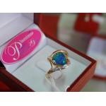 Opal Ring :แหวนโอปอลฝังเพชรแท้งานทอง